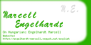 marcell engelhardt business card